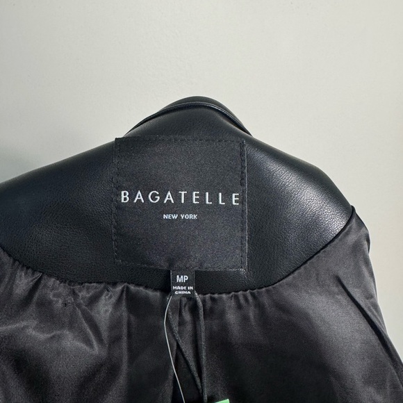 Bagatelle Womens Black Genuine - Jacket Soft (new with tag) - Picture 7 of 13